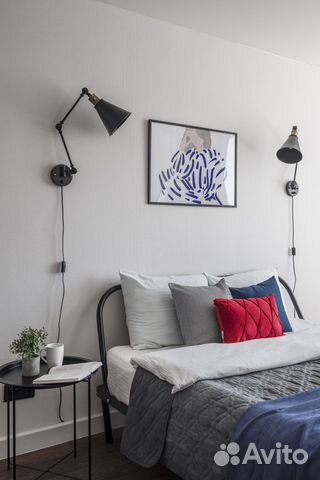 

1-к. квартира, 33 м², 2 кровати