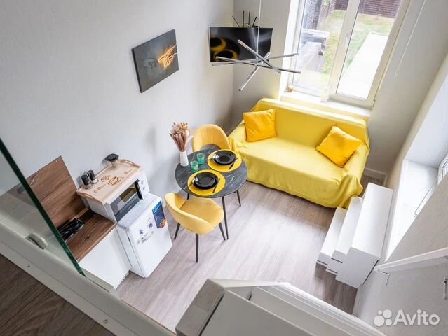 

Квартира-студия, 30 м², 2 кровати