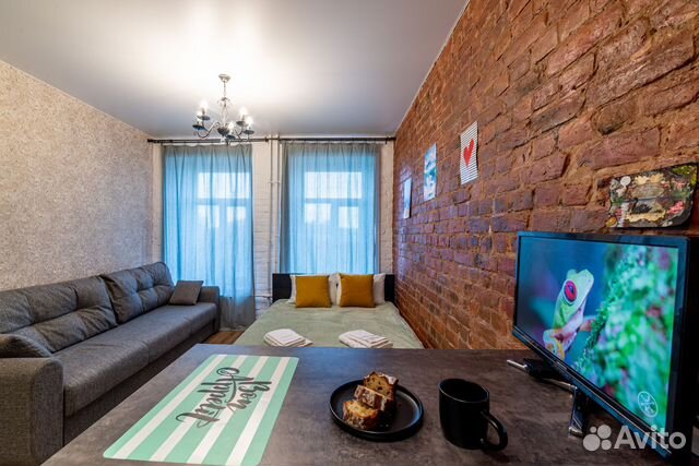 

Квартира-студия, 28 м², 2 кровати