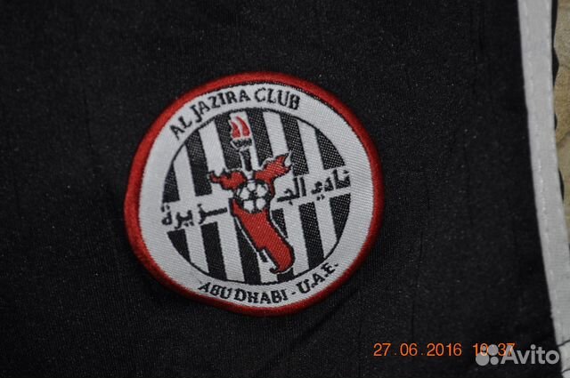 Шорты футбольные черные AlJazira Club