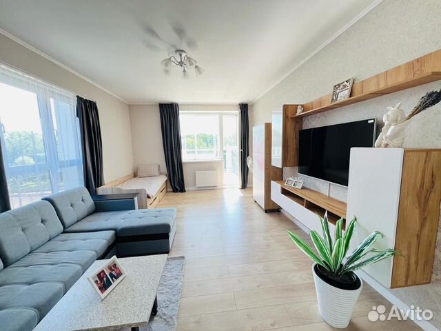 

1-к. квартира, 52 м², 3 кровати