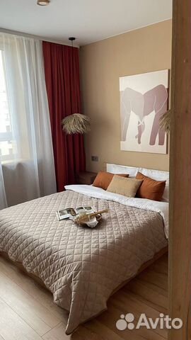 

1-к. квартира, 41,6 м², 2 кровати