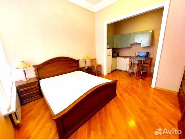 

Квартира-студия, 54 м², 1 кровать