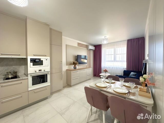 

1-к. квартира, 46 м², 2 кровати