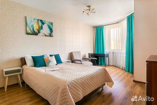 

1-к. квартира, 36 м², 2 кровати
