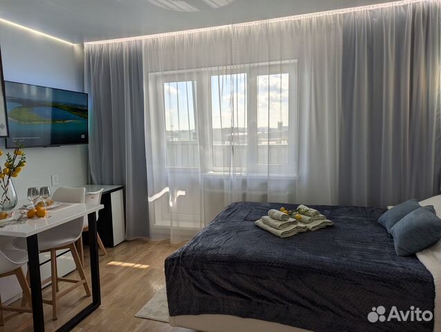 

Квартира-студия, 35 м², 2 кровати
