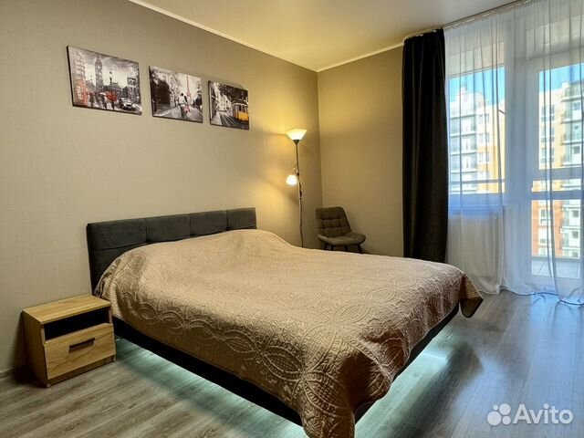 

1-к. квартира, 41 м², 1 кровать