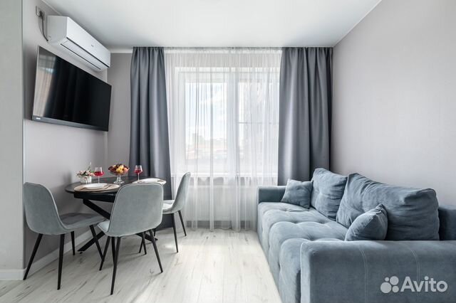 

Квартира-студия, 35 м², 2 кровати
