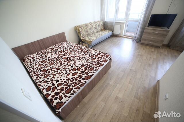 

1-к. квартира, 36 м², 2 кровати