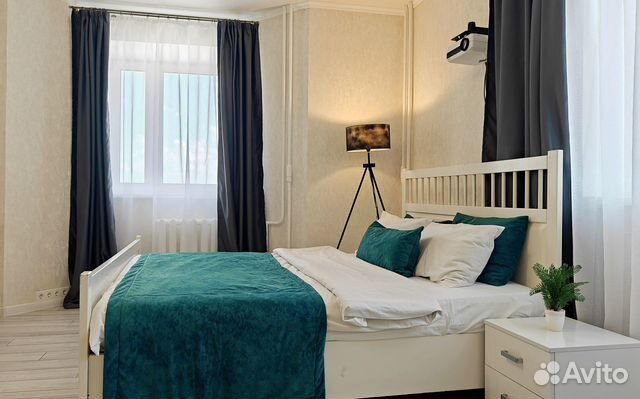 

1-к. квартира, 52 м², 2 кровати