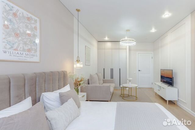 

1-к. квартира, 41 м², 2 кровати