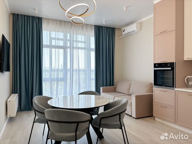

1-к. квартира, 60 м², 2 кровати