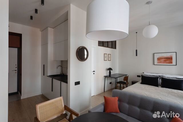 

Квартира-студия, 30 м², 2 кровати