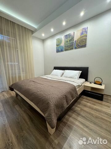 

1-к. квартира, 54 м², 3 кровати
