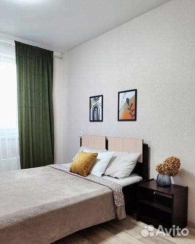 

2-к. квартира, 43 м², 2 кровати