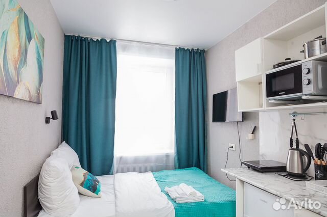 

Квартира-студия, 15 м², 1 кровать