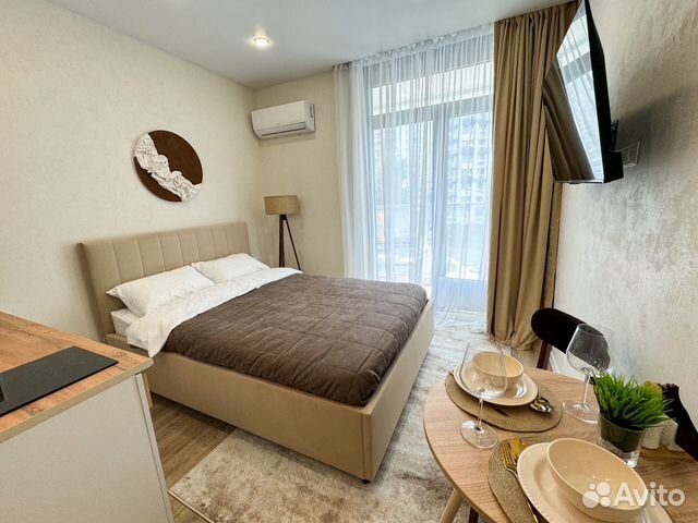 

Квартира-студия в апарт-отеле, 16 м², 1 кровать