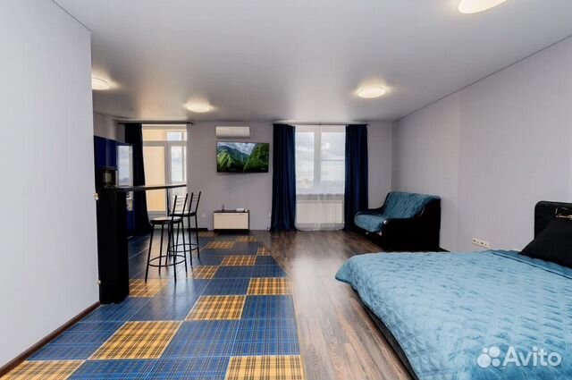 

Квартира-студия, 50 м², 2 кровати