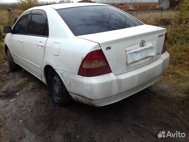 Тойота королла Toyota corolla 120 кузов разбор