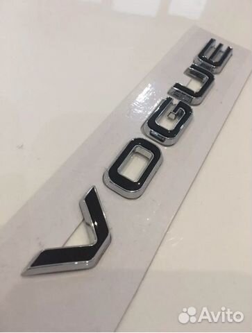 Range Rover vogue autobiography black chrome шильд