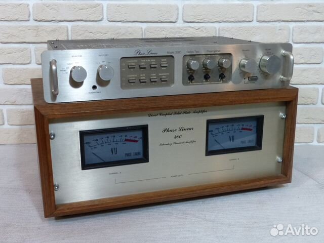 Phase Linear 400, 3500 Two poamp конец и пред