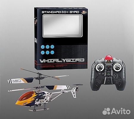 Вертолет Whirly Bird на р/у Gyro 1687A Вертолет Whirly Bird на р/у Gyro 1687A