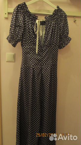 Летнее женское платье размер 46