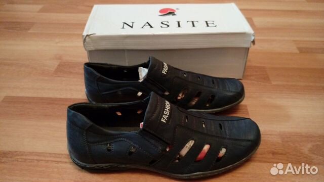 Новые туфли/ботинки Nasite р.42(27,5см) Синие