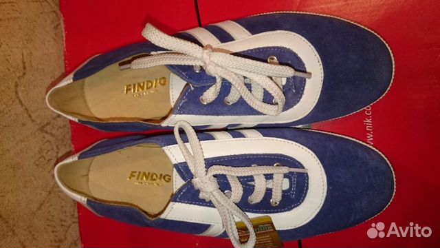 Новые кеды нат. кожа 38 размер
