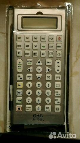 Универсальный обучаемый пульт GAL ML-1000L Универсальный обучаемый пульт GAL ML-1000L