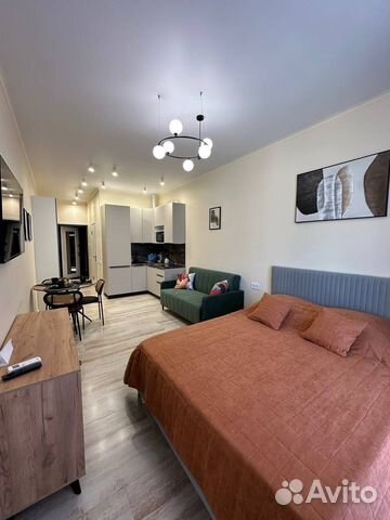 

Квартира-студия, 30 м², 2 кровати