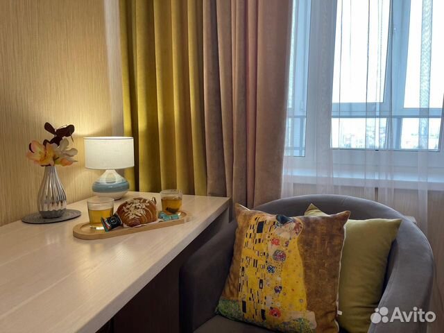 

1-к. квартира, 38 м², 2 кровати
