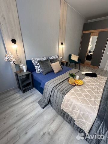 

1-к. квартира, 43 м², 2 кровати