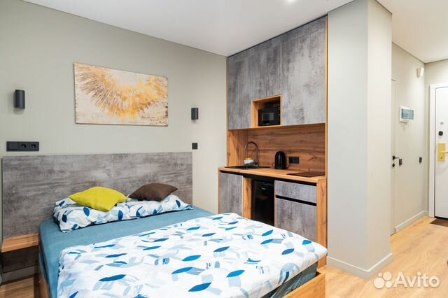 

Квартира-студия, 19 м², 1 кровать