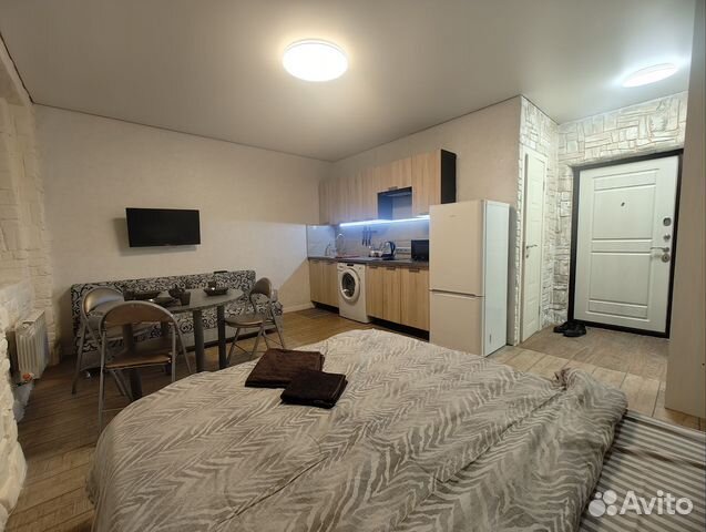 

Квартира-студия, 30 м², 2 кровати