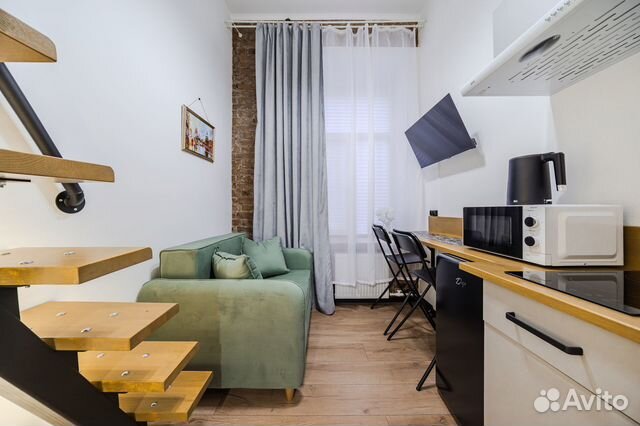 

Квартира-студия, 16 м², 2 кровати