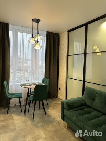 

Квартира-студия, 38 м², 2 кровати