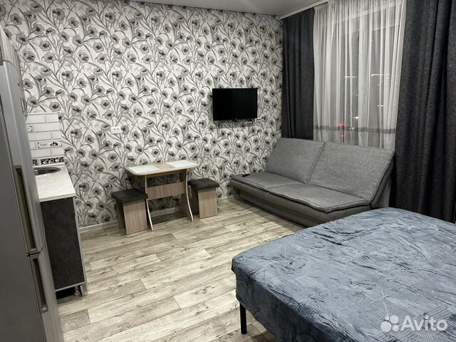 

Квартира-студия, 38 м², 2 кровати