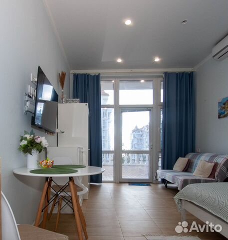 

Квартира-студия, 25 м², 2 кровати