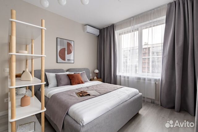 

1-к. квартира, 35 м², 2 кровати