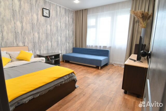 

1-к. квартира, 35 м², 2 кровати