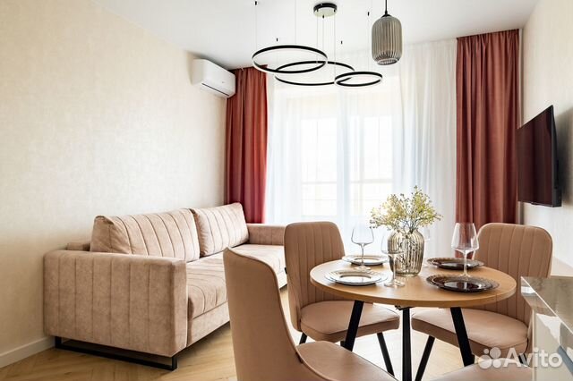 

1-к. квартира, 40 м², 2 кровати