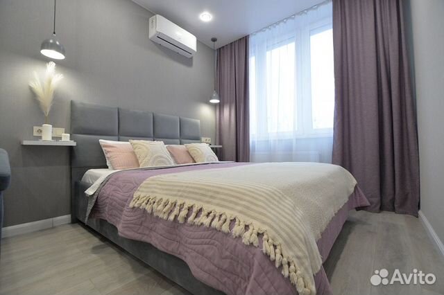 

Квартира-студия, 38 м², 2 кровати