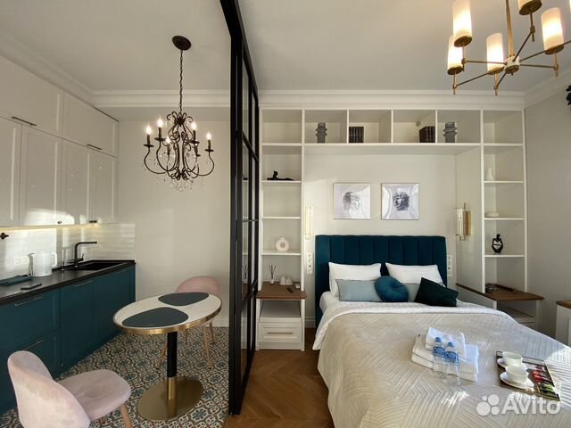 

Квартира-студия, 32 м², 1 кровать