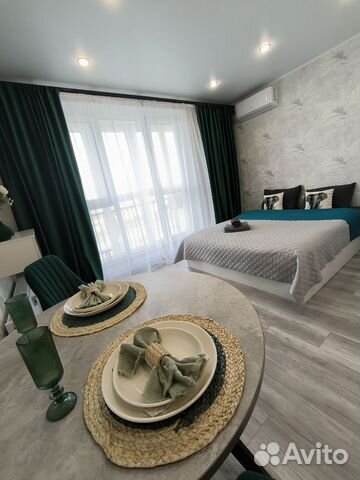 

Квартира-студия, 30 м², 1 кровать