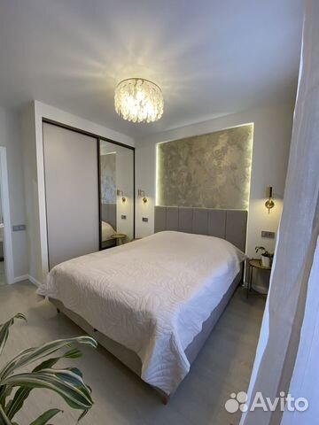 

2-к. квартира, 47,5 м², 2 кровати