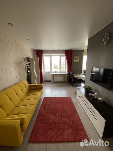 

2-к. квартира, 45,6 м², 1 кровать