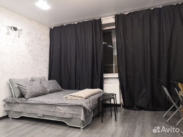

Квартира-студия, 34 м², 1 кровать