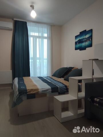 

Квартира-студия, 34 м², 1 кровать