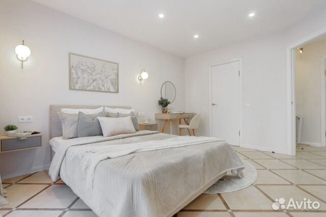 

1-к. квартира, 43 м², 2 кровати